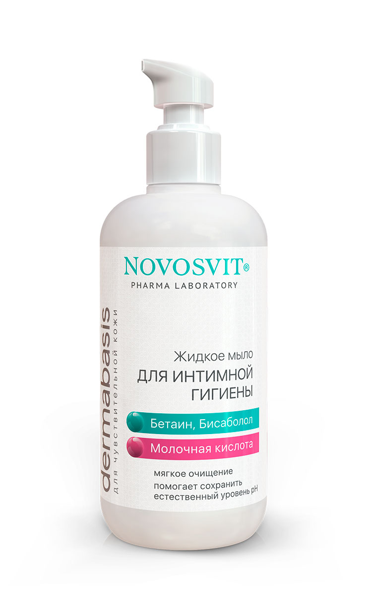 Liquid soap for intimate hygiene NOVOSVIT - narodkosmetika.com