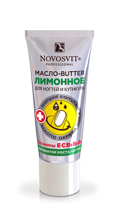 Lemon Butter Nail Growth Activator NOVOSVIT - narodkosmetika.com