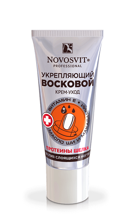 Waxing cream firming against exfoliating nails NOVOSVIT - narodkosmetika.com