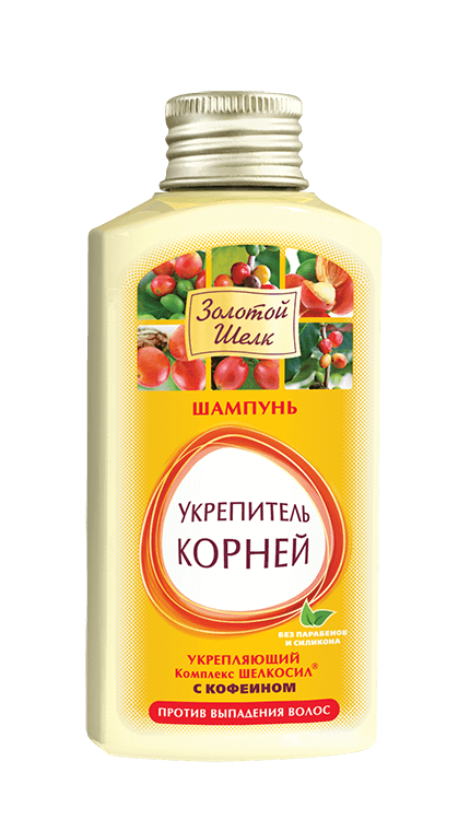 Shampoo root fortifier against hair loss 90 ml Zolotoy Shelk - narodkosmetika.com